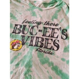 Buc-ees T-Shirt XL Feeling Those Vibes Florida Tie Dye +